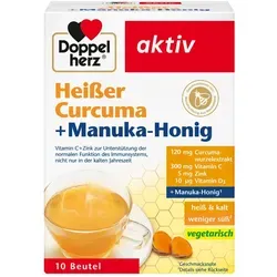 Doppelherz Heißer Curcuma+manuka-honig G 10 St