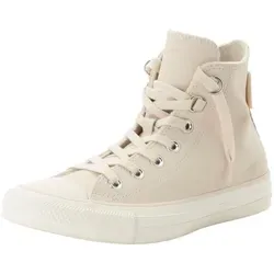 Converse Chuck Taylor All Star Leather Sneakers Gr. 41 - Sportliche Sneaker aus strapazierfähigem Leder mit knöchelhohem Schaft und runder Spitze. Ideal für Arbeit und Freizeit, rutschfeste Sohle für sicheren Halt.