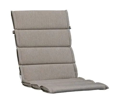 KETTLER Sitzauflage SMELL Mittellehner 109 x 50cm - Auflagen in sand meliert, 3 cm dick und atmungsaktiv, ideal für Textilene-Stühle, strapazierfähig und Made in Germany.