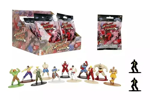 Jada Streetfighter metal figurki Blindpack mix Jada 4006333088254