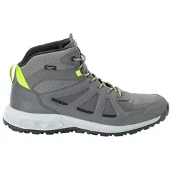 JACK WOLFSKIN WOODLAND 2 TEXAPORE MID Wanderschuh - Wanderschuhe mit REFLEX FOAM-Mittelsohle für optimalen Tragekomfort und weniger Muskelermüdung, ideal für lange Wanderungen.