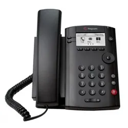 Poly VVX 101 1-line Desktop Phone - SIP Telefon für Home-Offices - Festnetztelefon mit herausragender Audioqualität, ideal für Home-Offices und Gemeinschaftsräume. Einfache Bereitstellung und Verwaltung dank Zero Touch Provisioning.