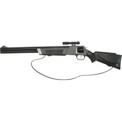8er Gewehr Maverick 60cm, Tester - Maverick 8-Schuss Gewehr mit 125 db Knalllautstärke. Ideal für Spiel und Spaß! Der patentierte Tester ermöglicht eine einfache Qualitätsprüfung, ohne die Verpackung zu öffnen.