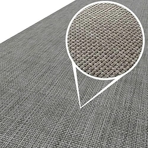ANRO Wasserfester Läufer für In- und Outdoor - 500 x 100 cm - Vielseitig einsetzbar: Ideal für Balkon, Terrasse und Innenräume. Pflegeleicht und abwaschbar dank schmutzabweisender Oberfläche. Rutschfest durch hochwertige TPE-Gummirückseite für Sicherheit. Strapazierfähig und langlebig.