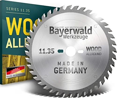 Bayerwald HM Kreissägeblatt 237 mm - 56 Zähne für Tischlerplatten - Hochwertiges 237 mm Hartmetall Kreissägeblatt mit 56 Zähnen, ideal für Tischlerplatten und Holz mit Leim. Perfekt für Mafell KSS 80 Ec, Made in Germany.