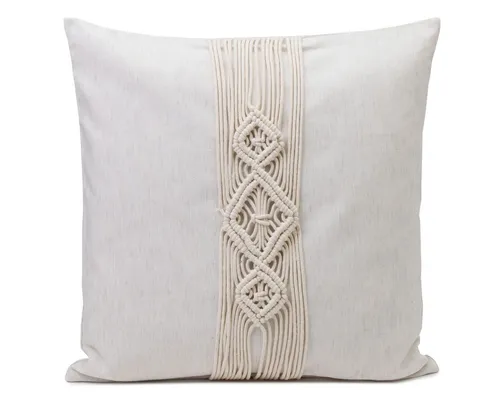Gözze Kissenhüllen GÖZZE Kissenhülle BOHO beige BH 50x50 cm beige