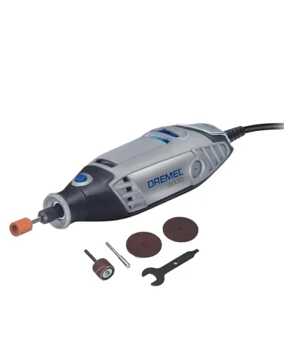 Dremel 3000 Multifunktionswerkzeug 130W - Variable Drehzahl 10.000-33.000 U/min, ideal zum Schneiden, Schleifen und Gravieren mit 5 Zubehörteilen