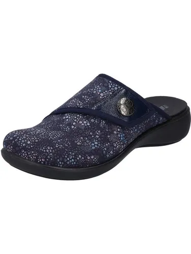 Westland Pantoffel Blau 42 EU – Bequeme Hausschuhe - Stylische Hausschuhe in Dunkelblau mit Klettverschluss, ideal für entspannte Stunden zu Hause. Mit weichem Wechselfußbett für hohen Tragekomfort und optimale Passform.