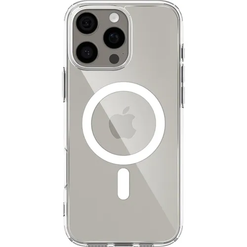 Spigen Ultra Hybrid MagFit Case für iPhone 16 Pro Max - Standard Handyhülle mit verbesserter Magnestärke und Anti Yellowing Technologie, die Vergilbung um 1,7-fach verlangsamt. Optimaler Schutz dank Air Cushion Technologie und Militär-Grade-Falltests.
