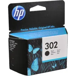 HP Tinte F6U66AE 302 schwarz - Original Druckerpatrone für HP Drucker, hohe Druckqualität und einfache Installation, kompatibel mit mehreren HP DeskJet Modellen.