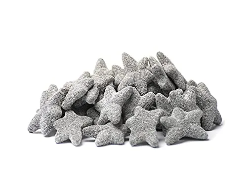 Salzige Seesterne | 2250g | Salzlakritz extra stark | Lakritz Bonbons | Salz Lakritz | Weichlakritz | Bonbons weich