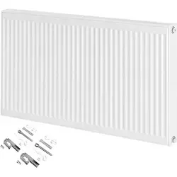 PURMO Flachheizkörper Compact Typ 22 BH 600 BL 2000 - Heizkörper für Warmwasserheizungsanlagen, effiziente Wärmeverteilung und langlebige Bauweise aus hochwertigem Stahl, ideal für Modernisierungen.