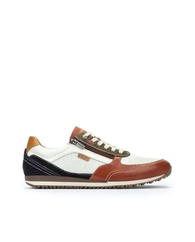 Pikolinos Herren Sneakers Liverpool aus Leder in Brick - Sportliche Eleganz trifft auf hohen Tragekomfort: Diese Herren-Sneaker von Pikolinos aus strapazierfähigem Leder bieten eine gepolsterte Innensohle und ergonomische Passform – ideal für den täglichen Gebrauch und vielseitige Anlässe.