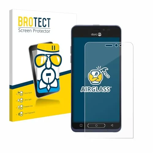BROTECT Schutzglas für Doro 8035 Schutzfolie Panzer Folie Glas [Extrem Kratzfest 9H, Anti-Fingerprint, Ultra-Transparent]