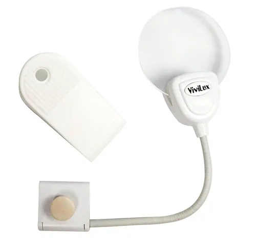 ViviLux Lupe 3-fach klein mit Klett - Arbeitsleuchten – Diese 3-fach vergrößernde Lupe von ViviLux ist ideal für filigrane Arbeiten und kann alleine oder mit der Hobby Leuchte VLDSKW21 verwendet werden.