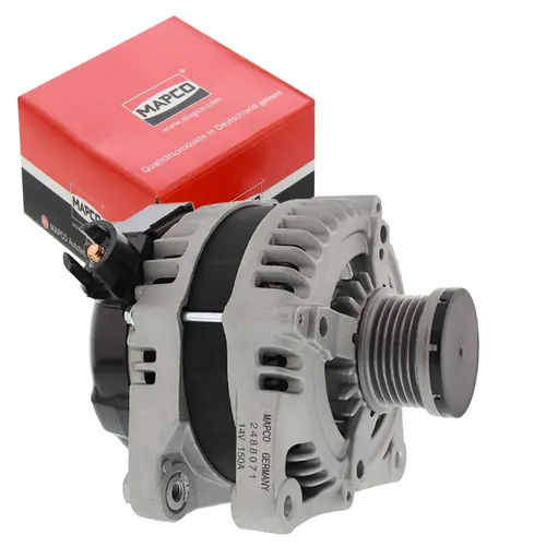 Mapco Generator 113606 - Hochwertiger Generator für zuverlässige Energieversorgung in Fahrzeugen, ideal für den Austausch bei defekten Teilen.