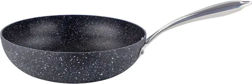 eaziglide Wok Wok NEVERSTICK2 schwarz Ø 28 cm - Pfanne mit antihaftbeschichteter, schnitt- und kratzfester Oberfläche, ideal für gesundes Kochen und spülmaschinenfest. Hitzebeständig bis 260°C, perfekt für alle Herdarten.