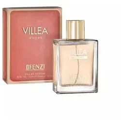 JFenzi Women Villea Eau de Parfum 100 ml – fruchtig-würziger Damenduft mit Apfel, schwarzer Johannisbeere und Pflaume, Herz aus Jasmin & Thymian...