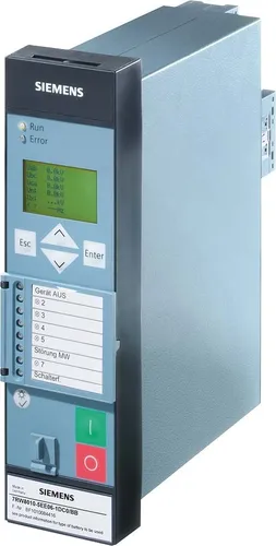 Siemens SIPROTEC Spg-/Freq.-schutz 7RW80201EB901DC0L0D - Präziser Schutzschalter für elektrische Anlagen, kompakte Bauweise und einfache Integration in bestehende Systeme, ideal für den professionellen Einsatz.