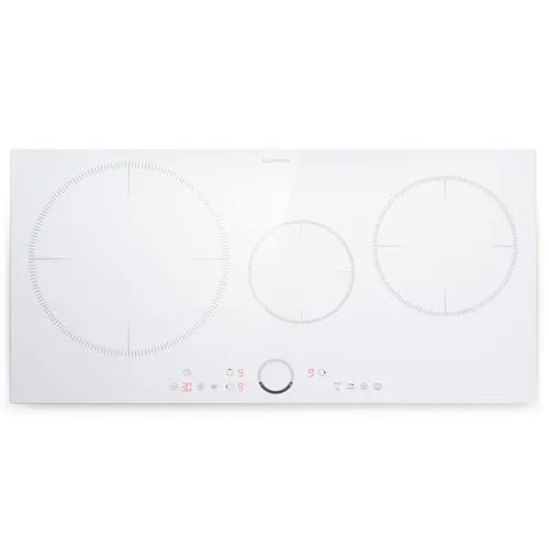 Delicatessa 80 Induktion Kochfeld 3 Zonen 6000W - Kochfeld der Zukunft: Mit 6000W und innovativer Paella-Zone für perfektes Kochen. Ideal für kreative Kochabenteuer in der Küche.