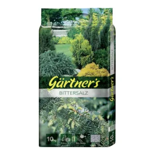 Gärtner's Bittersalz 10 kg - EG-Dünger für gesunde Pflanzen, effektiv gegen Magnesiummangel bei Tannen und Fichten