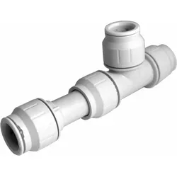 John Guest Speedfit T-Stück Erweiterungsverbinder Ø 22 mm - Hochwertiger T-Stück Erweiterungsverbinder für Kupfer- und Speedpex-Rohre. Ideal für Sanitär- und Heizungssysteme, langlebig und einfach zu installieren.