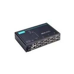 NPORT 5610-8-DT-T - 8-Port RS-232 Desktop-Geräteserver - Kompakter 8-Port Desktop-Geräteserver mit DB9-Steckern für zuverlässige Netzwerkverbindungen. Ideal für den Anschluss von Geräten wie Kartenlesern und Zahlungsterminals.