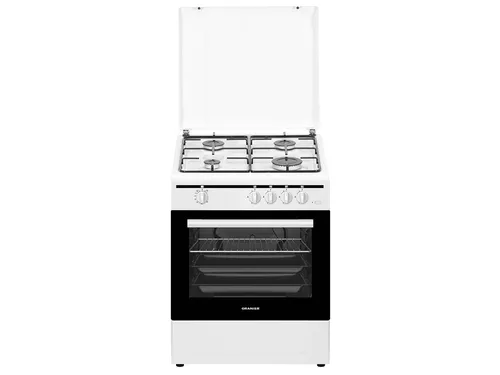 Oranier STG699 Gas Standherd - 60 cm Breite, mit Backofenfunktionen und thermoelektrischer Zündsicherung für sicheres Kochen