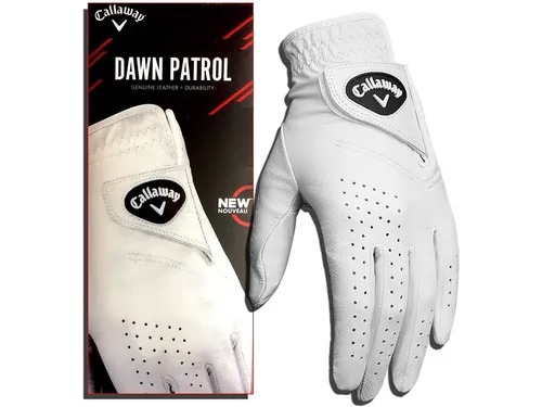 Callaway Damen Links Golfhandschuh Dawn Patrol Weiß 2019'er - Golfhandschuh für Damen in Größe L, bietet optimalen Grip und Komfort für ein verbessertes Spielerlebnis auf dem Golfplatz.
