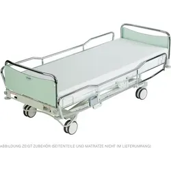 Lojer Krankenhausbett ScanAfia X ICU E-490, elektrisches Trendelenburg-Bett - E-Bikes: Hochwertiges Krankenhausbett mit elektrischer Verstellbarkeit, ergonomischem Design und maximaler Belastbarkeit von 260 kg, ideal für optimale Patientenversorgung.