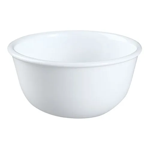 CORELLE - Schale, Winter Frost 325ml, Keramik, Glas-laminiert, Klassisch, Rund, Weiß, Einfarbig