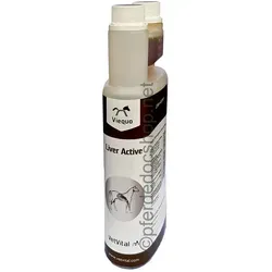 VetVital Viequo Liver Active | 1 l - Ergänzungsfuttermittel für Pferde - Pferdevitamine & -mineralien zur Unterstützung der Leberfunktion und des Gallenflusses, ideal für ältere Pferde mit erhöhtem Entgiftungsbedarf.