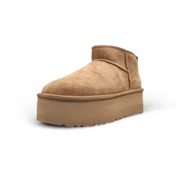 UGG Damen Winter Boots Braun 41 EU - Wanderschuhe aus hochwertigem Suede, ideal für kalte Tage und bietet optimalen Komfort und Stil.