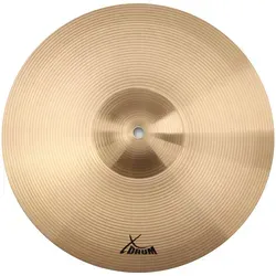 XDrum Eco Becken Crash 16" - 16" Crash Becken, ausgewogener Klang für Anfänger mit bestem Preis-Leistungs-Verhältnis, ideal für Einsteiger und Hobby-Musiker.