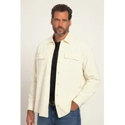 JP1880 Businesshemd Hemd Overshirt Langarm Kentkragen Modern Fit rosa 3XL