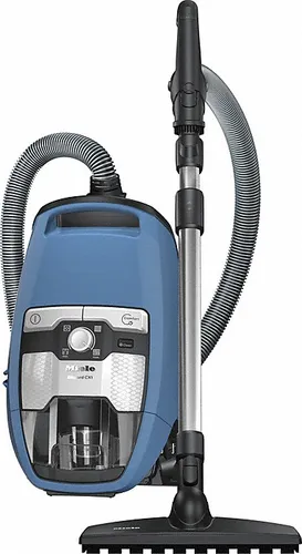 Miele Blizzard CX1 Parquet Techblau - SKCF5 - Beutelloser Staubsauger mit innovativer Parquet-Bodenreinigungstechnologie für eine gründliche und schonende Reinigung von Hartböden.