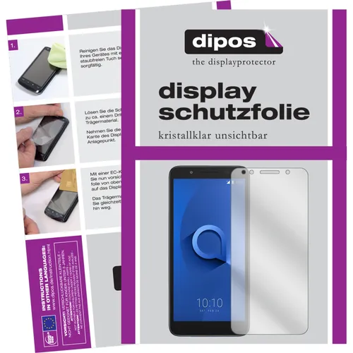 Dipos Displayschutzfolie Crystalclear (1 Stk., Alcatel 1) (4051837209070)