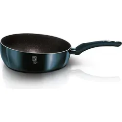 Berlinger Haus Deep Chef Flip-Bratpfanne 26 cm Aquamarine BH1881 - Energieeffizient und stilvoll - Die 26 cm große Bratpfanne von Berlinger Haus aus hochwertigem Aluminium mit dreifacher Granitbeschichtung sorgt für gleichmäßige Wärmeverteilung und ermöglicht energiesparendes Kochen. Ideal für alle Herdarten!