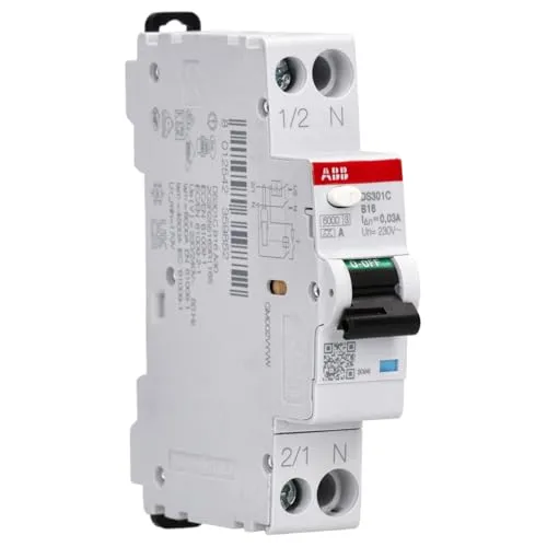 ABB Schutzschalter B16 2CSR255163R1165 - Hochwertiger Sicherungsautomat, flexibel einsetzbar und langlebig aus besten Materialien