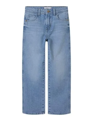 Name It Relax-fit-Jeans NKMRYAN LOOSE JEANS 5760-RM NOOS blau 140 - Kinderhosen mit lockerer Passform, aus 100% Baumwolle, pflegeleicht und ideal für den lässigen Look im Alltag.