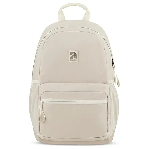 audetic Schulrucksack FLEX - Wasserabweisend & Praktisch - Schulranzen mit vielen Fächern und Laptopfach, ideal für Schule und Freizeit. Hergestellt aus recyceltem PET und wasserabweisend für optimalen Schutz.