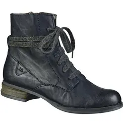 Josef Seibel Sanja 18 Damen Stiefel - Wanderschuhe mit warmem Futter, ideal für kalte Tage; der seitliche Reißverschluss sorgt für einfachen Einstieg und der bequeme Blockabsatz garantiert Komfort bei jedem Schritt.