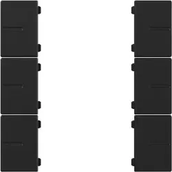 Gira 5019005 Wippenset 3-fach Tastsensor 4.55 Plus, schwarz matt - Stylisches Wippenset für den Tastsensor 4.55 Plus in elegantem Schwarz matt. Hochwertiger Kunststoff sorgt für Langlebigkeit und eine ansprechende Optik in jedem Raum.