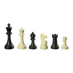 Chess - Schachfiguren - Nerva - Kunststoff - Staunton - Königshöhe 95 mm 241974