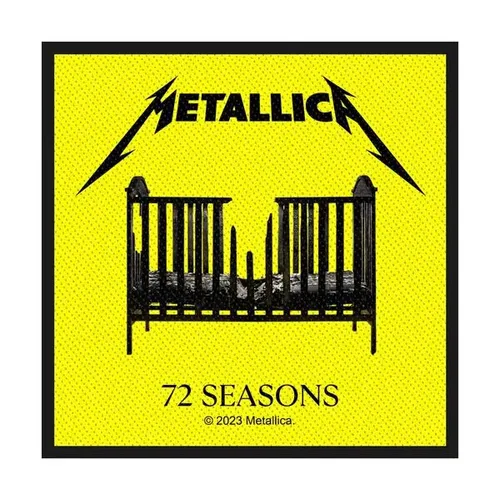 Metallica – 72 Seasons Aufnäher 10 cm x 9,5 cm