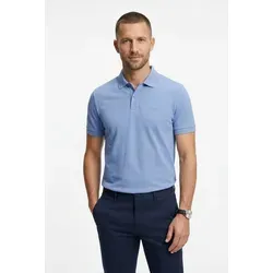 Hugo Boss Poloshirt für Herren in Hellblau - Größe S - Hochwertiges Poloshirt aus reiner Baumwolle für optimalen Tragekomfort. Mit klassischem Polokragen und verkürzter Knopfleiste. Ideal für lässige Anlässe und den Alltag.