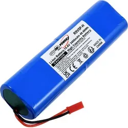 Powery Powerakku für ZACO V5s V5s Pro - Staubsauger-Akkus mit 3400 mAh Kapazität für längere Laufzeiten und optimale Leistung Ihres Saugroboters.