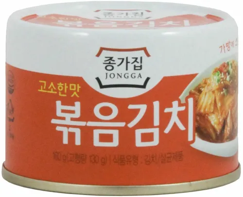 [ 160g / 130g ATG ] JONGGA Gerösteter Kimchi KIM CHI Kimchee / Roasted Kimchi