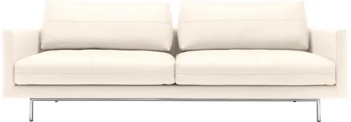 Creation BY ROLF BENZ 3,5-Sitzer CR.414, Designsofa, edles Sofa, Loungesofa, Ledersofa, klares Design, aus Leder oder Chenille, erstklassiger Sitzkomfort, legere Polsterung