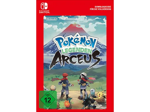Nintendo Switch: Pokémon Legends: Arceus - Abenteuer auf der Nintendo Switch - Erlebe spannende Abenteuer in der offenen Welt von Pokémon Legends: Arceus für die Nintendo Switch. Entdecke neue Pokémon und meistere herausfordernde Quests.